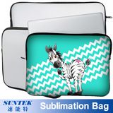 White Neoprene Sublimation Blank Laptop Notebook Sleeve Bag Case