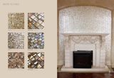 Carving Shell Mosaic Mother of Preal Building Material 127-128