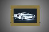 LED Magnetic Light Box Slim Lightbox with Wide Silkscreen Border