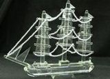 Crystal Table Decoration Dragon Boat Mould (JD-MX-013)