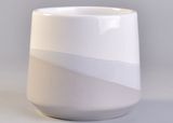 2018 Latest Grey Ceramic Candle Jar