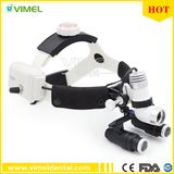 Headband 5.0X Binocular Dental Loupes Surgical Headlight