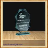 Work Fine Custom Glass Trophy