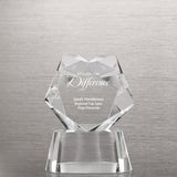 Pentagon Crystal Trophy for Recognizing Awards (# 76523)
