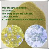 Rvd Synthetic Single Crystal Gold Diamond Grit for Industrial