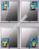 Magic Motion Mirror with 4 Pictures Photo Frame