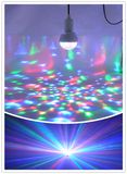 Auto Rotating RGB LED Stage Crystal Magic Light Bulb Lamp Party