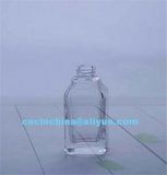 Shaped Clear Glass Bottle for Perfume 45ml