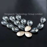 Black Diamond Tear Drop Glass Sew on Stone for Wedding Dress