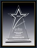 American Star Award Crystal 10 Inch Tall (NU-CW864)
