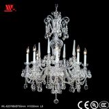 Crystal Chandelier with Glass Arm Wl-82078b