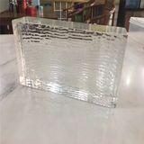 Cheaper Crystal Galss Brick Block for Bar Table