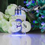 2018 Custom Key Chain Valentine's Day Crystal Small Pendant Birthday Present