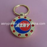 Metal Company Red Crystal Keyrings Souvenir