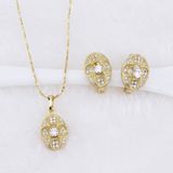 Gold Plated Fashion Bridal Jewelry Sets 2016