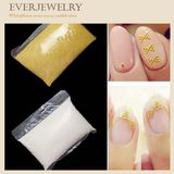 1mm Metal Ball Beads Nail Decoration Gold and Silver