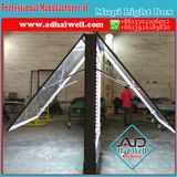 High Quality Mupi Scrolling Light Box with Saso Certification