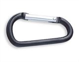Wholesale D Shape Black Carabiner for Promitonal Gift