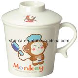100% Melamine Dinnerware- Kid's Mug W/Lid /Melamine Tableware (BG620S)