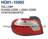 Tail Lamp Assembly Fits Hyundai Accent 1998-1999 (92402-22300/92401-22300)