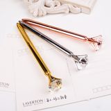 Wholesale 2017 New Listing Metal Crystal Gem Pen