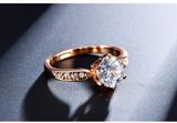 Silver Wedding Jewelry Rings for Women Engagement