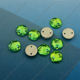 Peridot Round Stones Garment Accessories (DZ-3043)