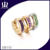 All Types of Customized Color Stones Cuff Women Earrings