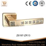 Crystal Entry Door Hardware Handle on Rose High Quality (z6197-zr13)