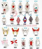 Fantastic Designs 3D Alloy Nail Art Rhinestones Charms Decorations for Xmas