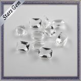 Factory Price White Rectangle Glass Beads