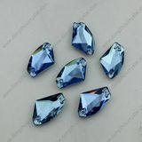 Sapphire Flat Back Sew on Strass Stones Beads
