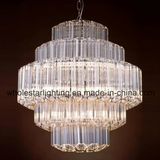 Round Glass Tube Chandelier Lamp (WHG-8184)