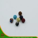 12mm Single Hole Rhinestone Ball Beads (HASTNQ15120001)