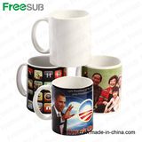 Factory Wholsale 11oz White Coated Ceramic Sublimation Mug (SKB01)