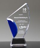 High Quality Hot Sale Blank Crystal Award Trophy with Customized Logo for Commpetition