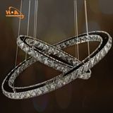 Large Ring Crystal Chandelier LED Pendant Light From China
