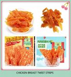 Natural Chicken Chewy Twist Chips Pet Snacks