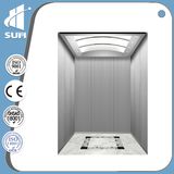 Warranty 2 Years Stainless Steel Cabin Passenger Elevator for Export