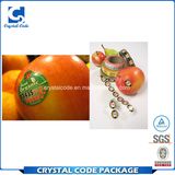 White Vinyl Self Adhesive Waterproof Food Sticker Label
