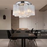 3 Lights Modern Crystal Ceiling Lighting Lamp in CE