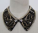 Ladies Fashion Charm Crystal Costume Choker Necklace Collar (JE0080-1)