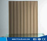 3-6mm Bronze Moru Patterned Glass with CE&ISO9001
