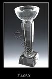 Crystal Awards Trophy Zj-069