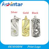 Metal Swivel USB Flash Disk Jewelry Crytal USB Stick