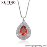 Necklace-00497 Xuping Wholesale Crystals From Swarovski Coil Necklace