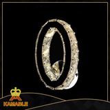 Hotel Corridor Decoration Crystal Stainless Steel LED Wall Light (KA10023-B)