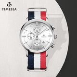 Fashion Mens Chronograph Stainless Steel Wrist Band Chronograph Watch 72682
