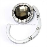 Fashion Crystal Handbag Hook with Diamond (bag hanger-03)