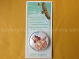 25mm Crystal Glass Fridge Magnet for Decoration